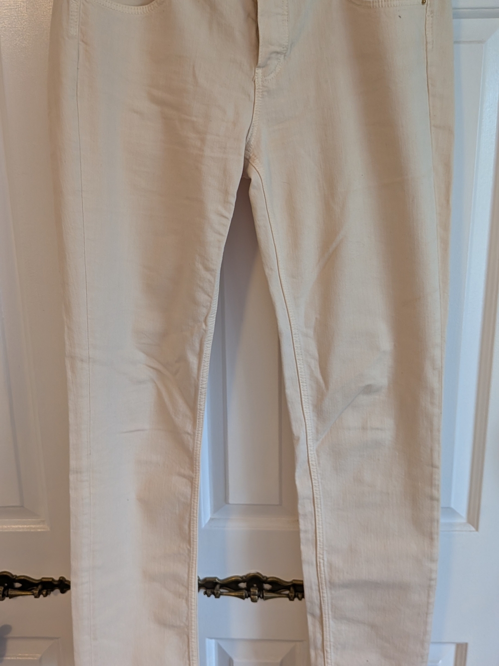 Massimo Dutti,Women’s Slim Fit Jeans in Cream